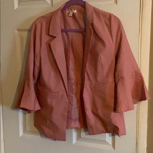 Pink blazer